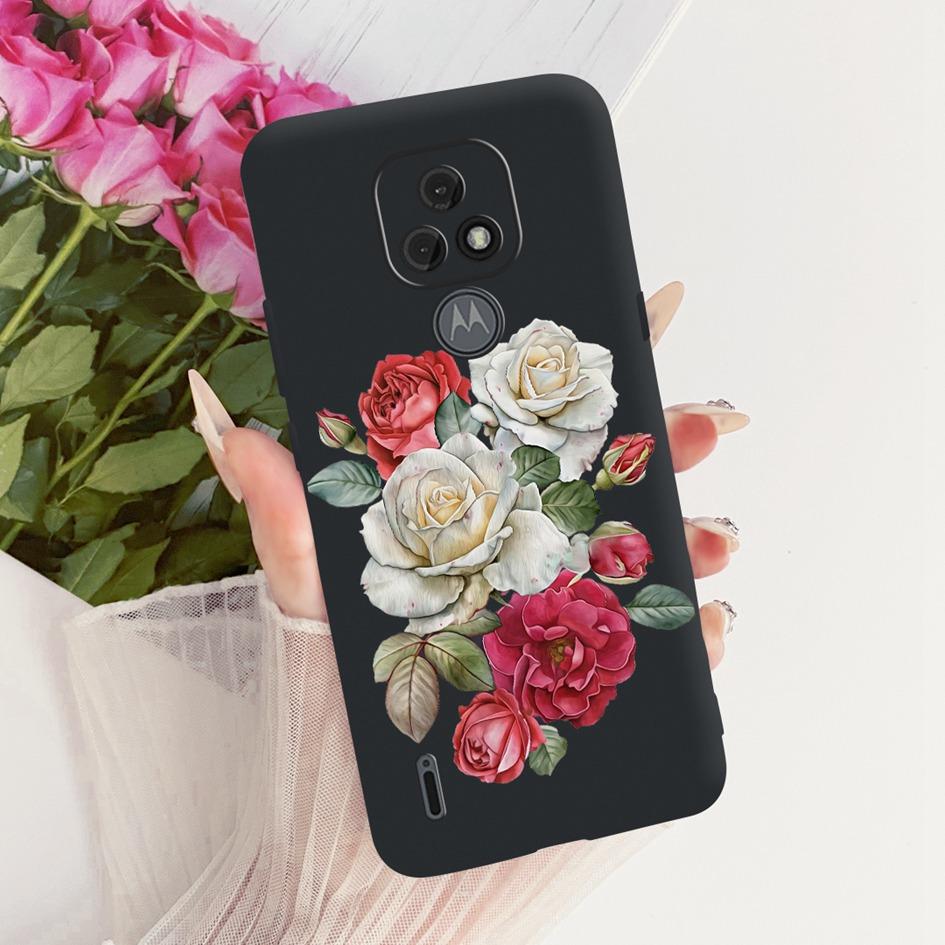 For Motorola Moto E7 Plus Case XT2081-1 Fashion Butterfly Bowknot Soft Silicone Cover For Moto E7 E7i Power XT2097-13 TPU Fundas