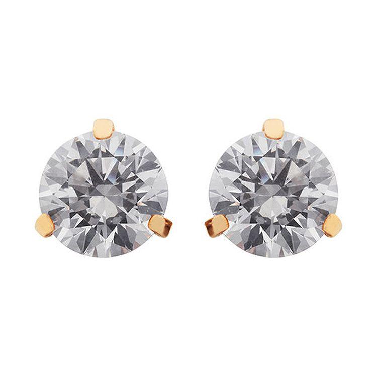 Swarovski Solitaire Brilliant Star Earrings Women earrings Rose-Gold 5112156