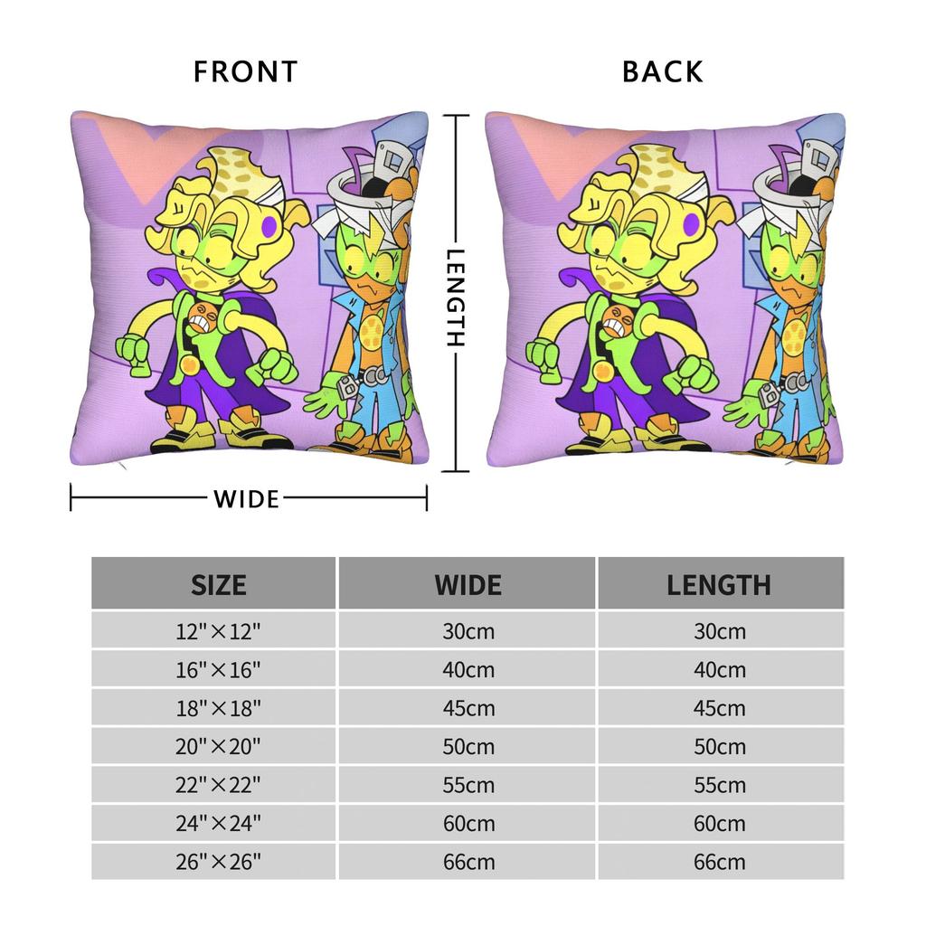 Funny Game Superthings Pillow Case Custom Pillow Cover For Living Room Sofa Novelty Pillowcases