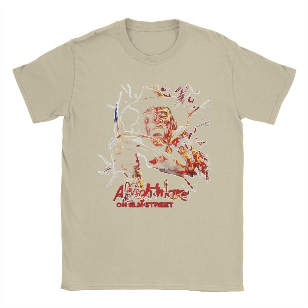 Хипстерские футболки ужасов для мужчин, хлопковые футболки с круглым вырезом, футболки с коротким рукавом, топы 6XL