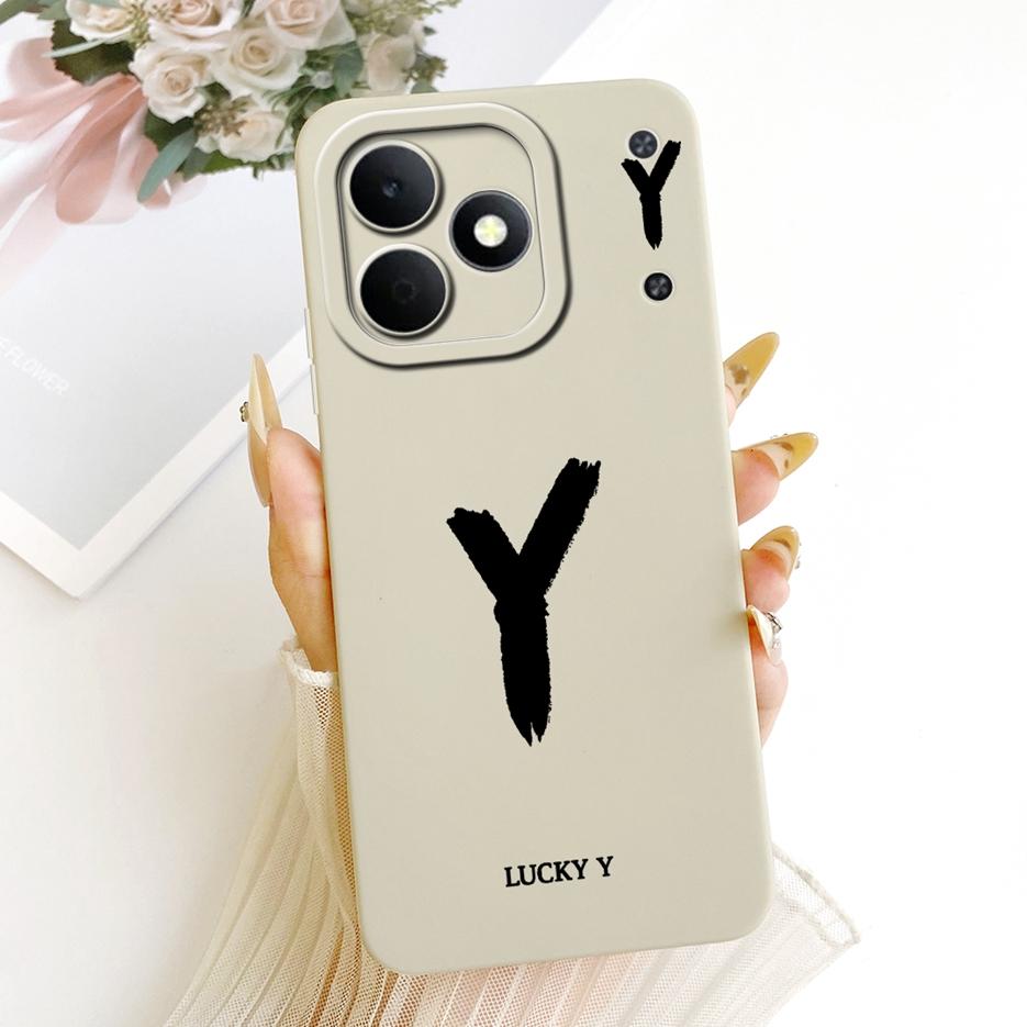 Чехол для Realme Note 80 RMX5388 Милый Чехол с Счастливыми Буквами Ударопрочный Мягкий ТПУ Чехол для Телефона Для Realme Note80 Note 80 4G Fundas Сумки