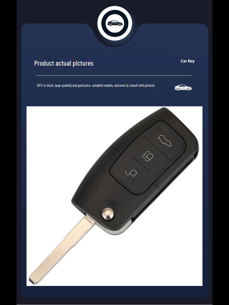 Ford Focus, New Fiesta, Mondeo Key Remote с чипом 4D63 (315/433 МГц)