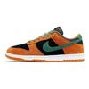 Кроссовки унисекс Dunk Low SP Retro Ceramic 2020 оранжево-черные Nori DA1469-001