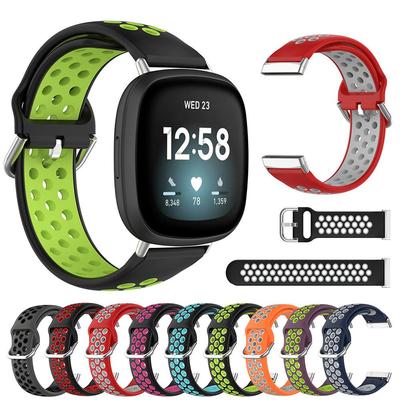 Спортивный силиконовый ремешок для Fitbit Versa 3, сменный ремешок для умных часов Fitbit Sense/Versa 3