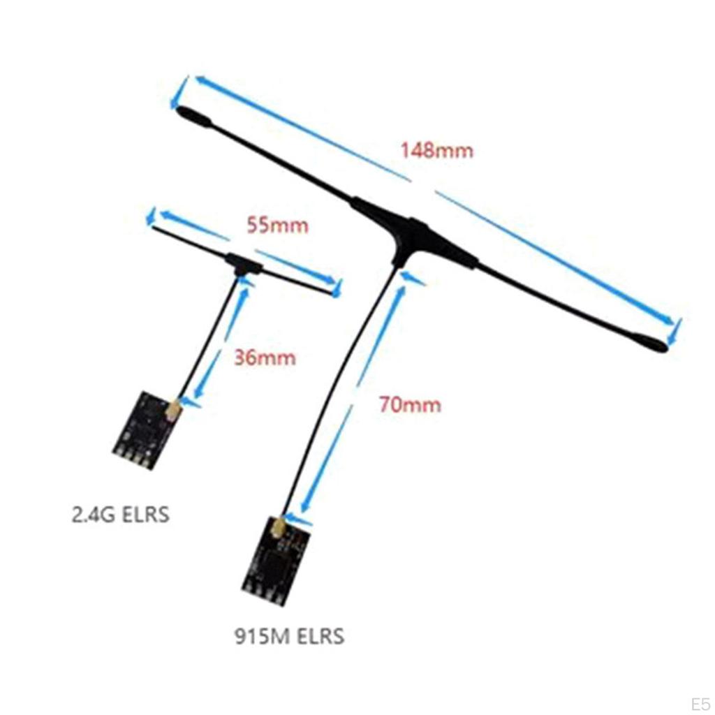 Компактный приемник для дрона с антенной расширенного диапазона
