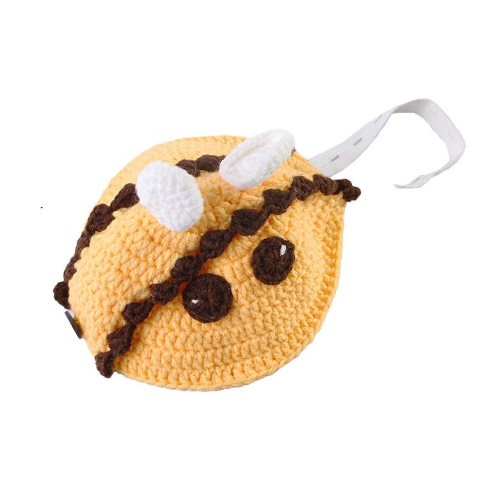 Knitted Pet Tortoise Clothes Handmade Small Animal Apparel Turtle Cosplay Costume  Halloween Party