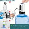 1pc Water Bottle Pump, Electric Water Bottle Pump, USB Rechargeable Automatic Drinking Water Pump For Universal 3-5 Gallon Bottles