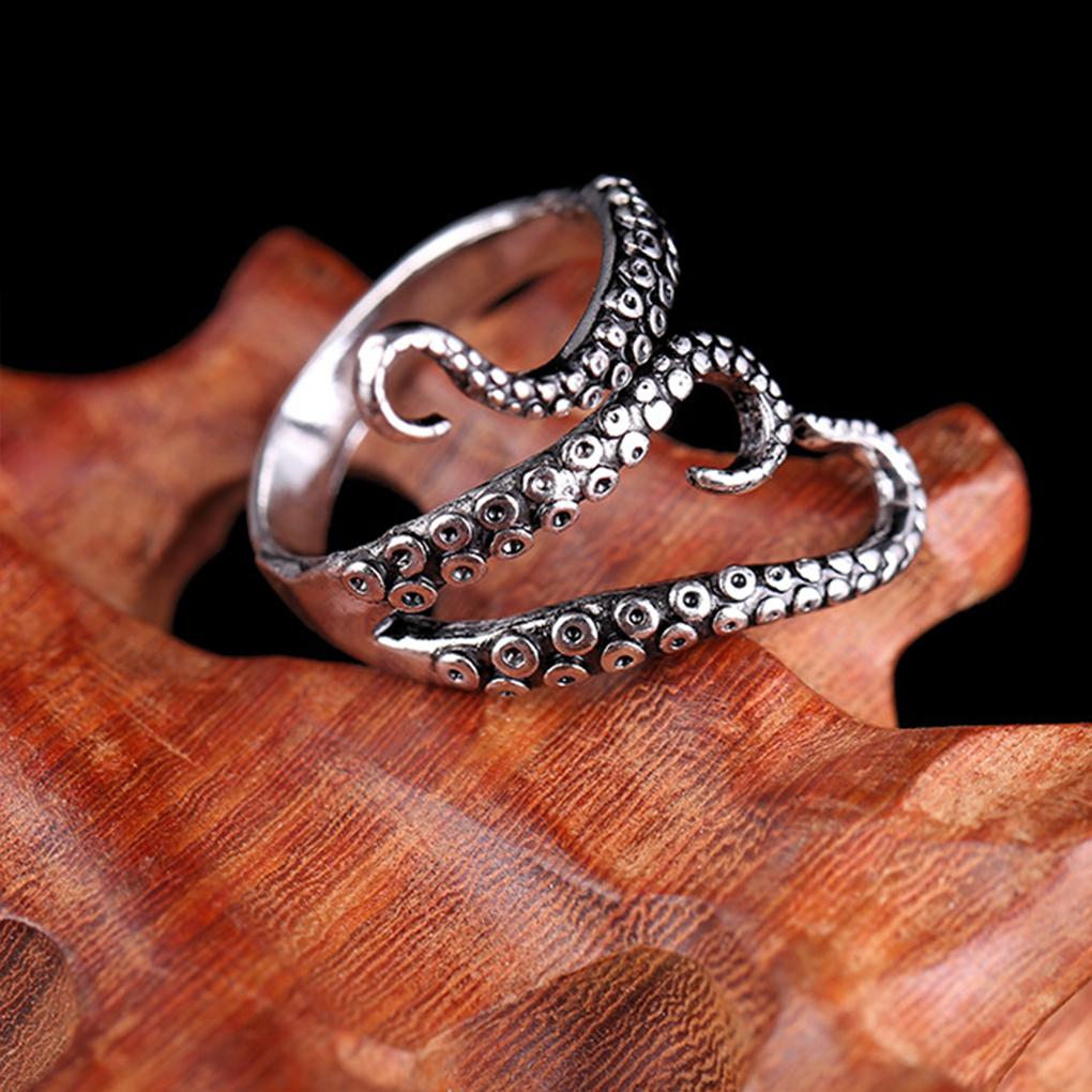 Сплав Полированное Серебро Аксессуары для рук Модные Персонализированные Открытые Подарок на День рождения Готика Винтаж Классические Мужские Ювелирные изделия