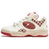 Li Ning Shooting Star универсальные удобные простые нескользящие низкие повседневные туфли унисекс светло-красные AZGU025-3