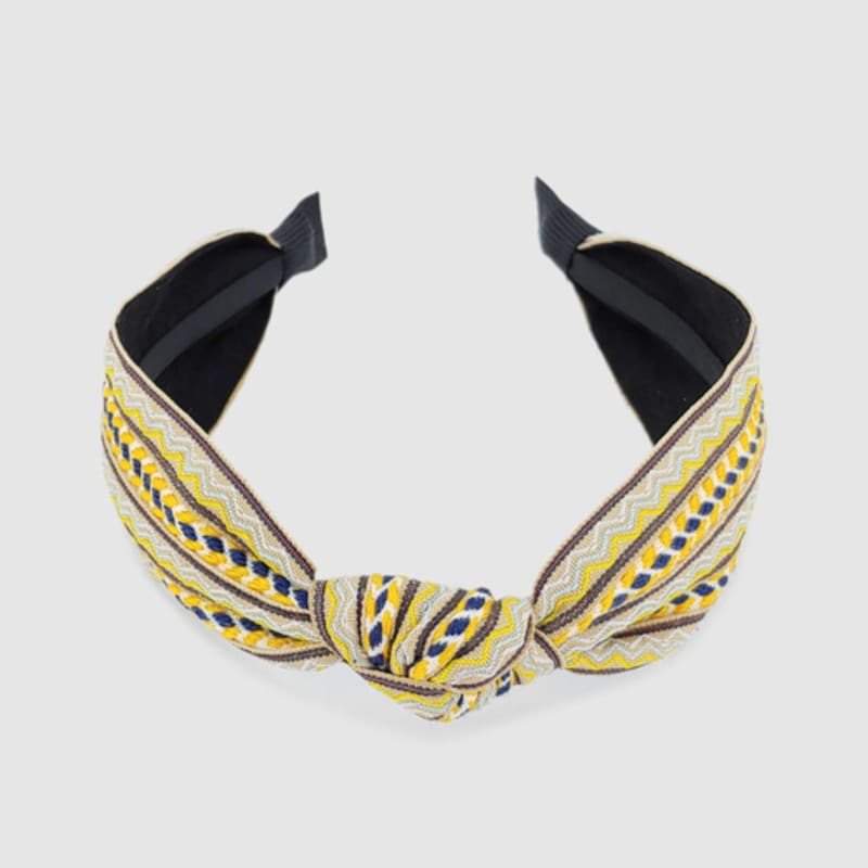 LALA Этническая повязка для волос - Слоновая кость