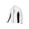 Fila Мужская куртка пуховик Golf Series Color Block со стойкой воротником Elite Woven A11M345704F-WT нефритово-белый