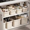 Japanese Kitchen Storage Box with Wheels - Under Sink Utensil and Miscellaneous Organizer