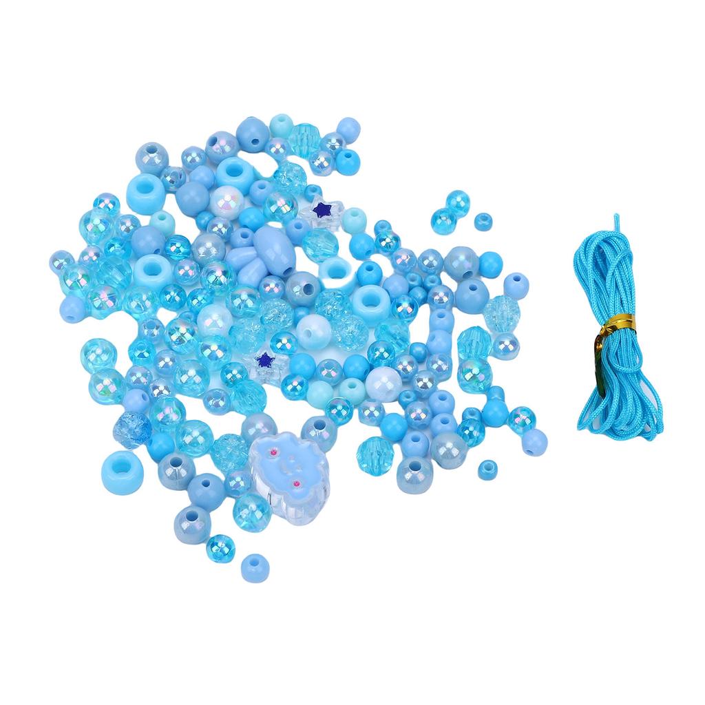 Смешанные бусины Милые Стильные АБС-пластиковые Ассорти Бусины с Нитью для Бисероплетения для Изготовления Ювелирных Изделий и Рукоделия