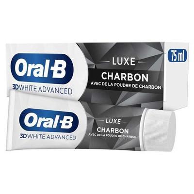 Oral-B 3D White Advanced luxe Зубная паста с углем 75 мл