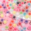 10 шт. Акриловые матовые бусины 16 мм Разноцветные матовые круглые разделительные бусины для изготовления бижутерии DIY Ожерелья Браслета Принадлежности Оптом