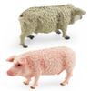 Имитация Ферма Домашняя птица Кабан Модель Детское Образовательное Познание Статический Масляный Кабан Декоративное Украшение Игрушка