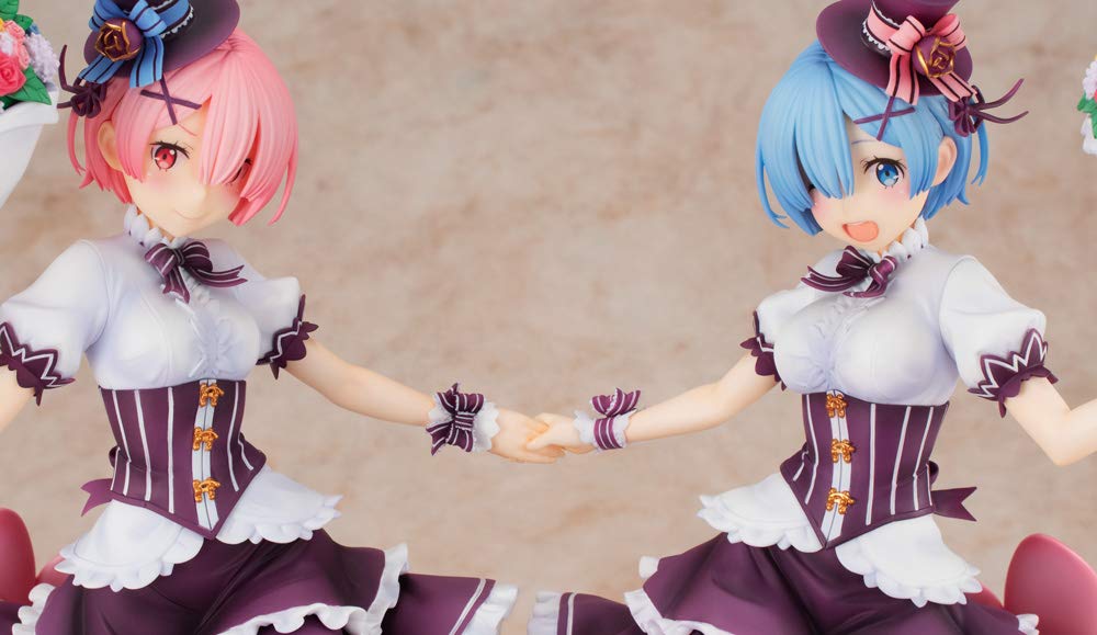 KDcolle Life In a Different World from Zero Ram Rem Birthday Festival Complete Set Complete Figure ONLINE SHOP Re & Ver. 1/7 (GOODSMILE Exclusive)