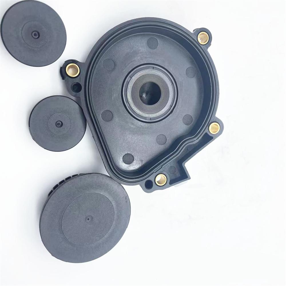 Oil Separator Crankcase Vent Valve PVC Breather Cover & Plugs for Mercedes M272