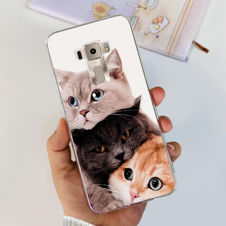 For Asus ZenFone 3 ZE520KL ZA520KL Case Cover Printed Soft Silicone TPU Phone Cases For Asus ZenFone3 5.2“ Z017D Z017DA Z017DB”