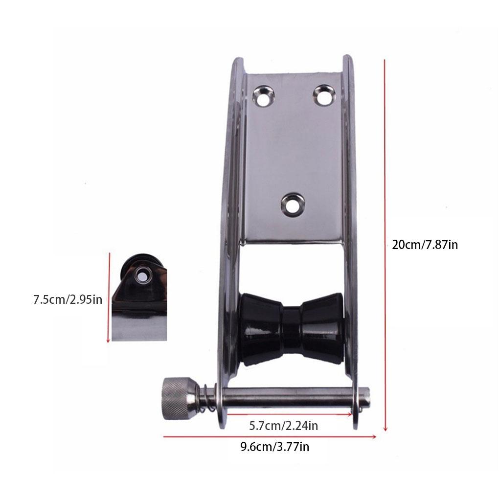 Ролик якоря из нержавеющей стали с поворотным роликом из нержавеющей стали 316