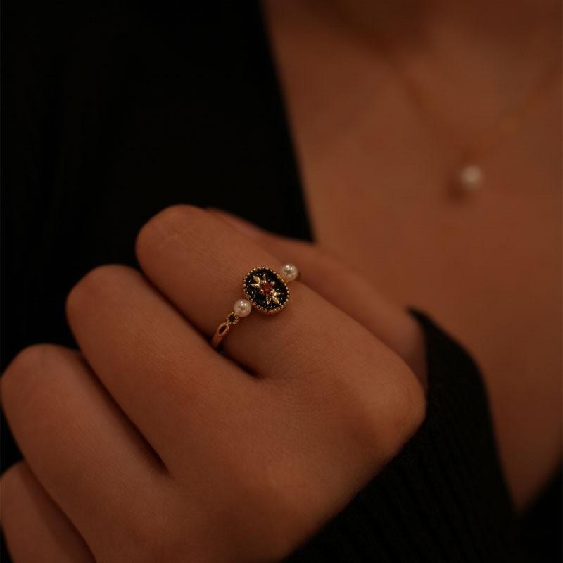 Кольцо-бабочка с цветной эмалью, женское отверстие, регулируемая ниша, уникальное кольцо высокого класса, новая тенденция ручных украшений