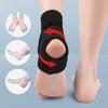 1 Pc Ankle Support Brace for Men Women Adjustable Compression Ankle Wrap for Foot Pain Sprained Ankle Achilles Tendonitis