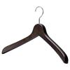 Nakata Hanger Made in Japan Wooden Shirt Set of Smoke - Men's Hangers, 5, Brown, SET-02 (420mm)