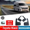 Front Rear 4pcs FOR Toyota Hiace - Mudguards Fender Mud Flap Guard Splash Mudflaps Car Accessories Auto Styline Mudguard