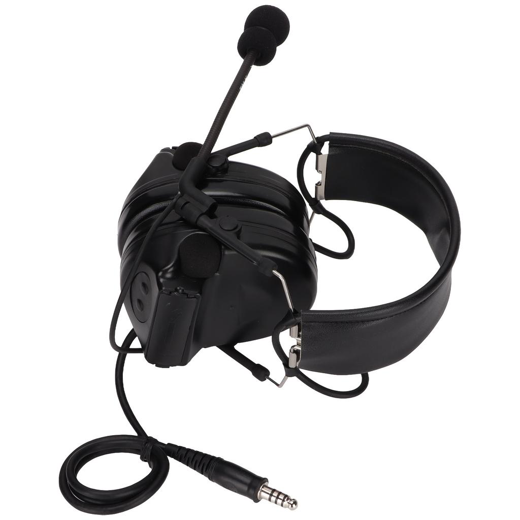 U94 PTT и гарнитура 7,1 мм Высокопрочная шумоподавляющая рация Гарнитура с PTT для