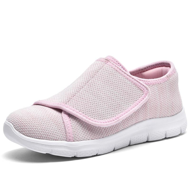 2025 New Spring and Summer Mesh Light and Breathable Velcro Women's Casual Shoes Light and Comfortable