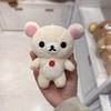 12 см Милый Плюшевый Мишка Рилаккума Корилаккума Мультяшный Коричнево-Бежевый Плюшевый Мишка Милые Плюшевые Игрушки Подарки на День Рождения Для Девочки