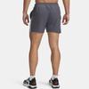 Under Armour Project Rock Solid Comfortable Breathable Training Shorts Men Shorts Rhinoceros-Gray 1384217-025