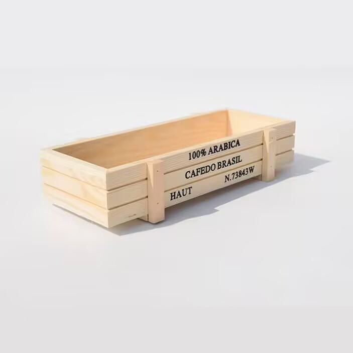 Ретро-садовый горшок для растений, винтажный деревянный ящик для хранения всякой всячины, канцелярские принадлежности, ручка, суккуленты, цветочные горшки, балкон, украшение для дома