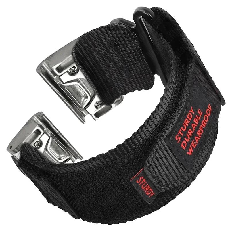 Быстрый нейлоновый ремешок для часов Garmin Instinct 2X Тактический ремешок Fenix 6X Pro 5Plus 7X 8 26мм 22мм Замена Спортивный браслет с быстрой застежкой