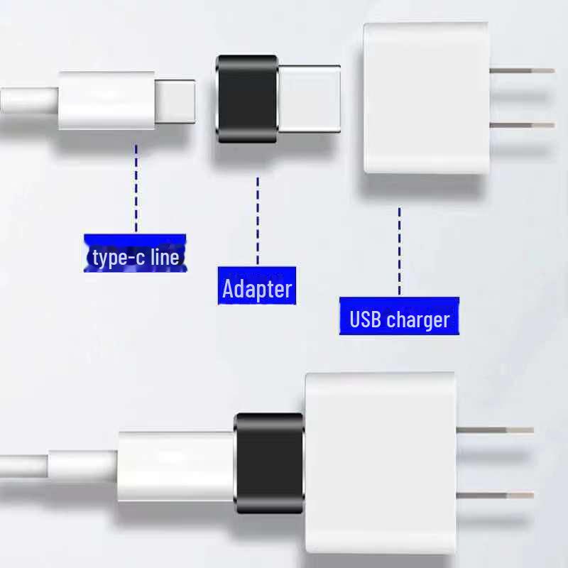 Адаптер Type-C — USB 2.0 OTG: USB-конвертер C-мама в A-папа
