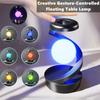 Muiltifunctional Rotatory Floating Lamp Wireless Charging Nightstand Lamp Changeable Colorful Atmosphere Lights Home Decor Lights Party Decor Lights