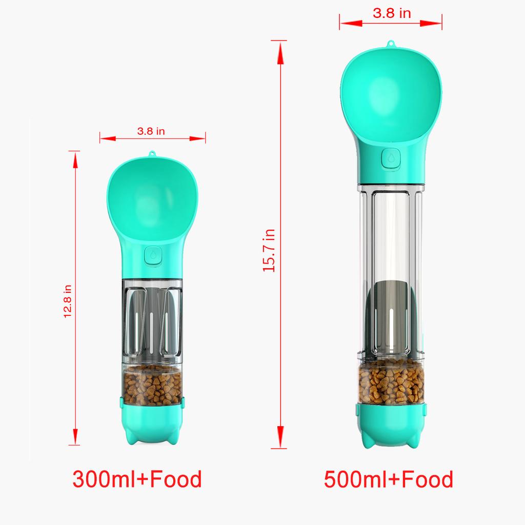 Бутылка для воды для собак, портативная питьевая кормушка для собак, для маленьких, средних и больших собак, кошек, щенков, диспенсер для лабрадоров