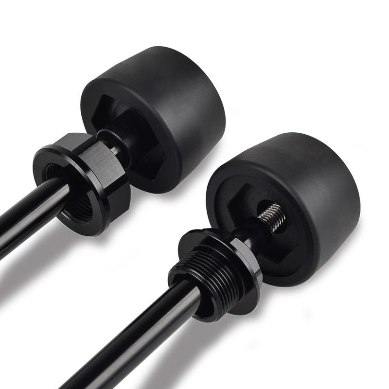 For KTM 690 SMC R 690 Duke/R 690 Supermoto/R Front Rear Axle Fork Crash Slider Protector Husqvarna 701 Supermoto VITPILEN
