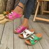 Fashion Wedges Women Slippers Fish Mouth Anti-slip Slip On Women Shoes Outdoor Comfortable Platform Sandals Summer Big Size Slides Women