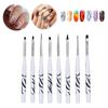 Набор кистей для нейл-арта 8 шт. Профессиональный для дома, нейл-салона, кисти для рисования, лайнеры для художника, начинающего