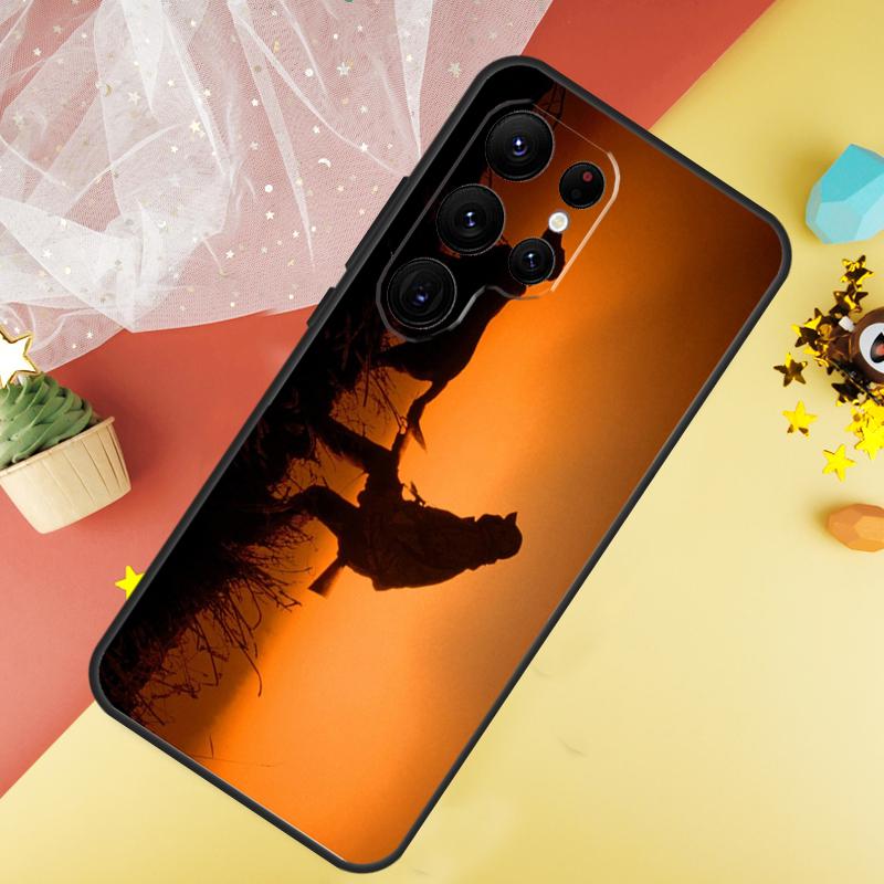 Bird Duck Hunting Sunset Phone Case For Samsung Galaxy S25 S26 Ultra S21 S20 S22 S23 Ultra S10 Plus S24 FE Cover Coque