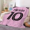 Футболист Л-лионель М-месси Одеяло Теплое и Мягкое Подходит для Спальни Гостиной Дивана Кровати Офиса Путешествий Кемпинга
