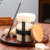 Sourdough Starter Jar Kit Large Capacity Wide Mouth BPA Free Food Grade Easy To Clean Multifunctional Glass Jar Sourdough Container