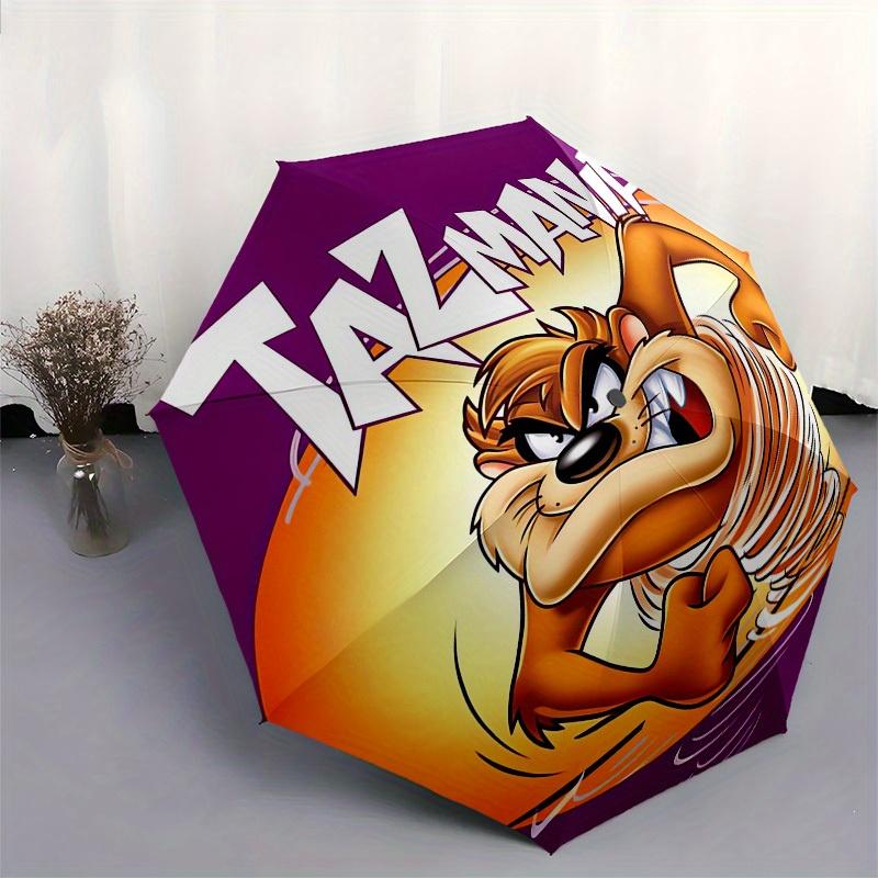 1pc Tazmania Devil Themed High-quality Umbrella,Automatic Opening and Closing Umbrella,Multi-functional Umbrella G0811296