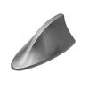 Shark Antenna Dolphin Antenna Car AM FM Radio Antenna Windproof Waterproof Universal Aerial Antenna Base Replacement Gray