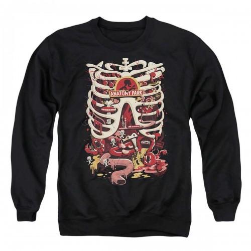Rick And Morty Mens Anatomy Park Sweatshirt