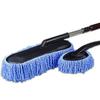 Car Wash Brush Extendable Long Handle Microfiber Car Washing Mop Multifunctional Dusting Cleaning Tool