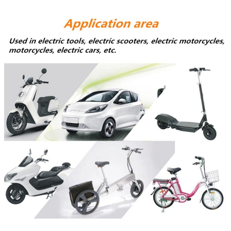 Компактный модуль платы BMS для аккумуляторов Li-Ion, плата защиты BMS, подходит для батарей 13S 48V 60A, прочный