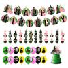 Magical Witch Birthday Decoration Flag Set Witch Birthday Theme Party Decoration Set