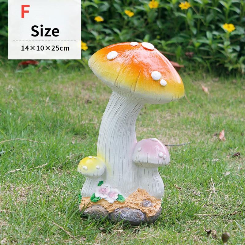 Вилла, сад, украшение для двора, открытый общественный парк, лужайка, имитация смолы, украшение в виде грибов, пейзажная скульптура